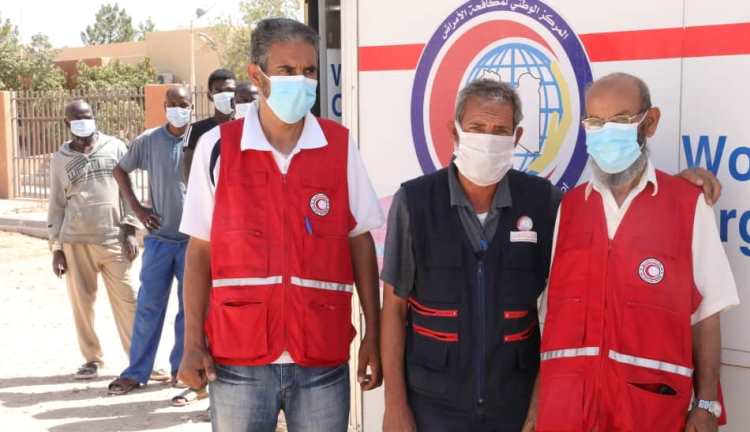الحملة التوعوية للتطعيم في مدن الرجبان والزنتان ويفرن