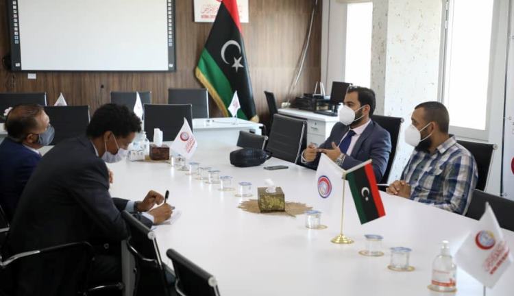 اجتماع مع السفير المالطي في ليبيا