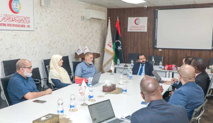 اجتماع رفيع المستوى بين المركز الوطني لمكافحة الأمراض وAfrica CDC