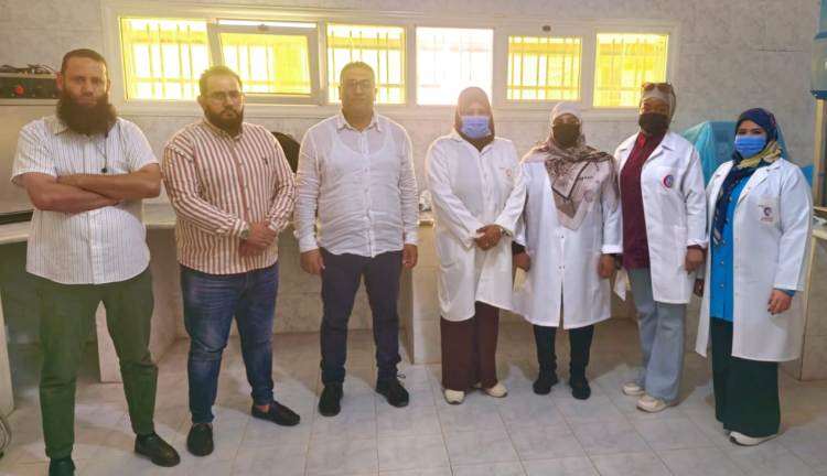 برنامج تدريبي بمختبر الدرن في سبها